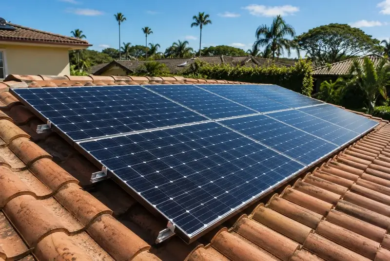 Installation de panneaux solaires à Peyremale